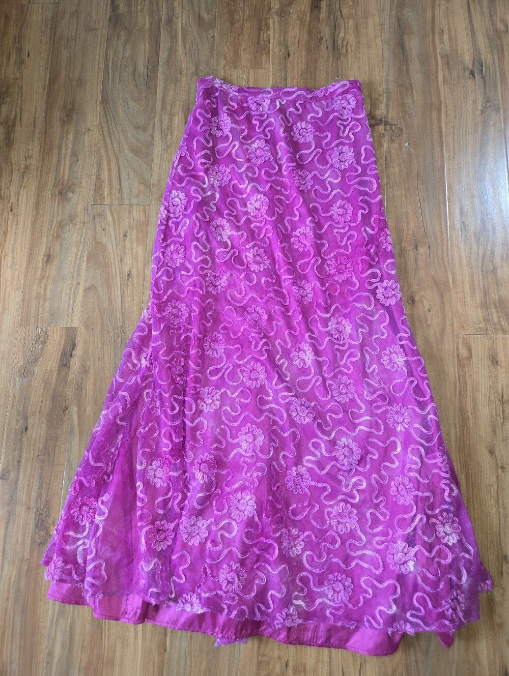 Denise Hajjar Floral Maxi Skirt